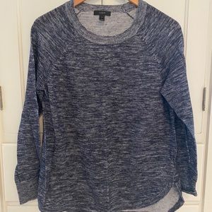 J Crew heather indigo sweater